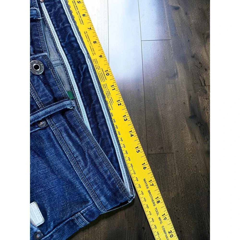 G-Star Raw Kilcot Jeans Mens 36 Blue Straight Tapered Denim Sustainable Casual